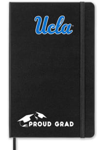 Black UCLA Bruins Proud Grad team logo Notebook and Folder