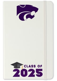 White K-State Wildcats Class of 25 team logo Notebook and Folder