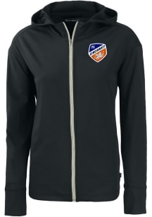 Cutter and Buck FC Cincinnati Womens Black Daybreak Light Weight Jacket