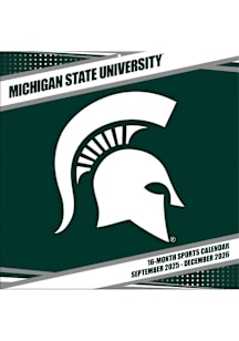 Michigan State Spartans 2025 12x12 Calendar