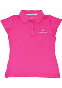 Johns Hopkins Blue Jays Toddler Pink Brighton Short Sleeve Polo Shirt