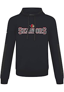 Levelwear Ottawa Senators Mens Black Bombay Journey Long Sleeve Hoodie