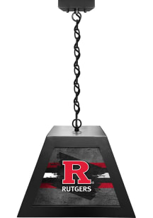 Black Rutgers Scarlet Knights Pendant Pool Table