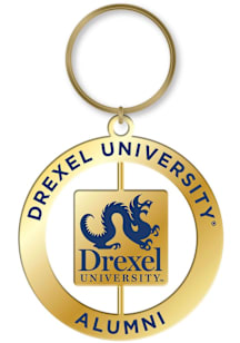 Drexel Dragons Alumni Spinner Keychain - Blue