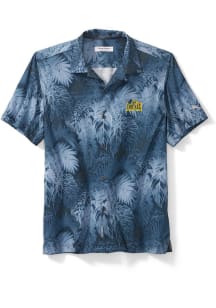 Mens Drexel Dragons Navy Blue Tommy Bahama Sport Bahama Coast Luminescent Fronds Short Sleeve Dres..