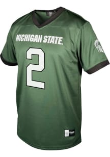 Aidan Chiles  Genuine Collective Michigan State Spartans Green Football NIL Football Jersey