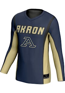 ProSphere Akron Zips Navy Blue Rival Volleyball Volleyball Jersey