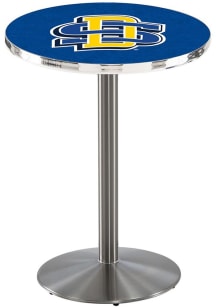 South Dakota State Jackrabbits Stainless Round Base Pub Table