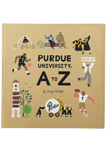 Gold Purdue Boilermakers University A to Z Children's Book