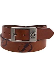 Tampa Bay Lightning Leather Brandish Mens Belt
