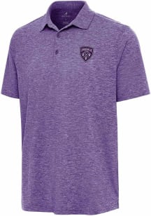 Antigua Louisville City FC Mens Purple Par 3 Short Sleeve Polo