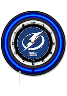 Tampa Bay Lightning 19in Neon Wall Clock