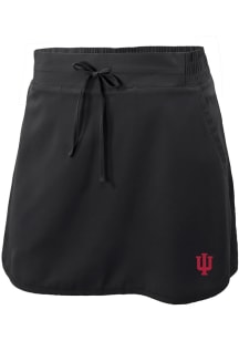 Womens Indiana Hoosiers Black Columbia Heat Seal Omni Wick Lakewood Pines Shorts
