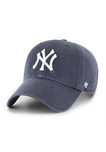 47 New York Yankees Navy Blue Clean Up Youth Youth Adjustable Hat