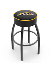 Western Michigan Broncos Swivel Pub Stool - Black
