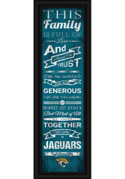Jacksonville Jaguars 8x24 Framed Posters