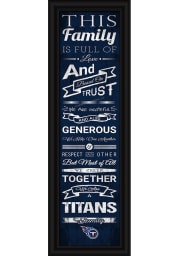 Tennessee Titans 8x24 Framed Posters