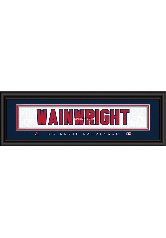 Adam Wainwright St Louis Cardinals 8x24 Framed Posters