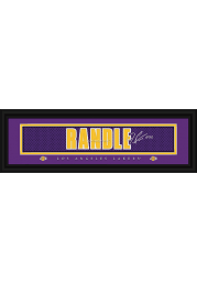 Julius Randle Los Angeles Lakers 8x24 Signature Framed Posters