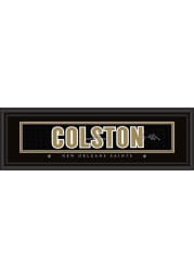 Marques Colston New Orleans Saints 8x24 Signature Framed Posters