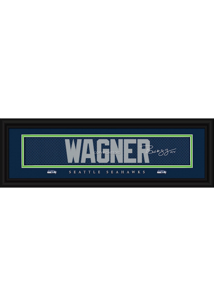 Bobby Wagner Seattle Seahawks 8x24 Signature Framed Posters