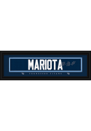Marcus Mariota Tennessee Titans 8x24 Signature Framed Posters