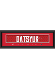 Pavel Datsyuk Detroit Red Wings 8x24 Signature Framed Posters