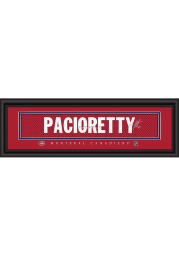 Max Pacioretty Montreal Canadiens 8x24 Signature Framed Posters