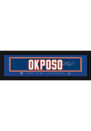 Kyle Okposo New York Islanders 8x24 Signature Framed Posters