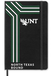 North Texas Mean Green School Bound team logo Notebook and Folder - Black