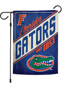 Florida Gators Retro 2 Sided Garden Flag - Blue