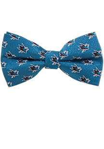 San Jose Sharks Repeat Bow Mens Tie