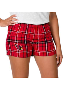 Concepts Sport Arizona Cardinals Womens Black Ultimate Flannel Shorts