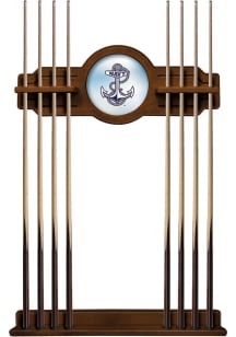 Navy Midshipmen Solid Wood Cue Rack Pool Table