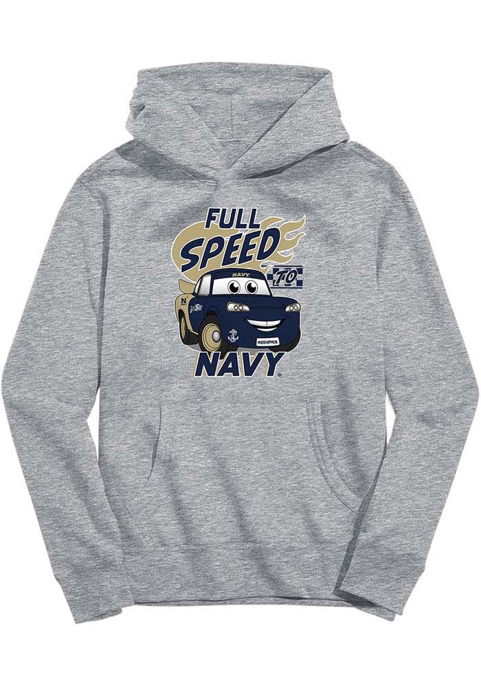 Navy Midshipmen Vive La Fete Toddler ATHLETICGREY Full Speed