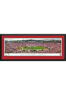 Blakeway Panoramas Indiana Hoosiers 2026 Rose Bowl Champions Framed Posters