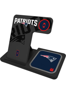 New England Patriots Monocolor Tilt 3in1 Phone Charger