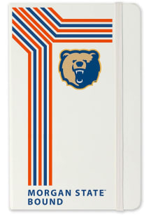 Morgan State Bears School Bound team logo Notebook and Folder - White