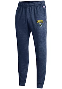 Mens Drexel Dragons Navy Blue Champion Vault Dragon Sweatpants