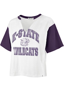 K-State Wildcats Natural 47 Dolly Short Sleeve T-Shirt