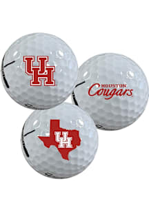 Houston Cougars team logo Golf Balls