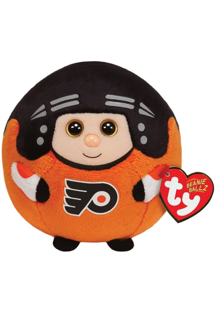 Philadelphia Flyers ORANGE 5 Inch Beanie Ballz Plush - 65690012