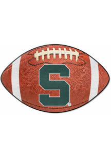 Brown Michigan State Spartans Football Block S Interior Rug
