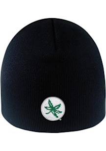 LogoFit Ohio State Buckeyes Black Everest Mens Knit Hat