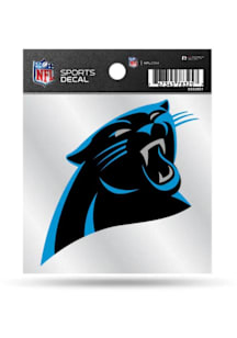 Carolina Panthers 4x4 Auto Decal - Black