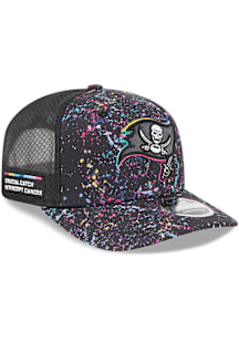 New Era Tampa Bay Buccaneers 2025 Crucial Catch 9SEVENTY Stretch Snap Adjustable Hat - Black