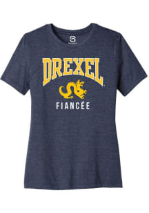 Drexel Dragons Navy Blue Summit Sportswear Fiancee Short Sleeve T-Shirt