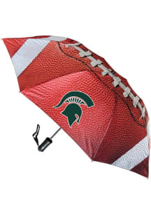 Green Michigan State Spartans Football Umbrella