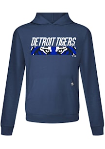 Levelwear Detroit Tigers Mens Navy Blue Relay City Connect Splash Hood