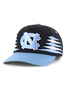 47 North Carolina Tar Heels Diamond Cut Hitch Adjustable Hat - Black